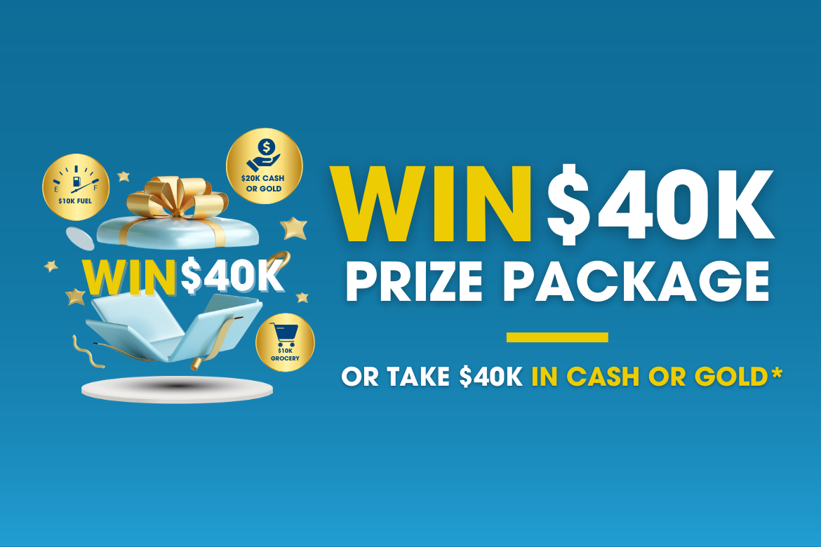 WIN a $40K life changing prize package