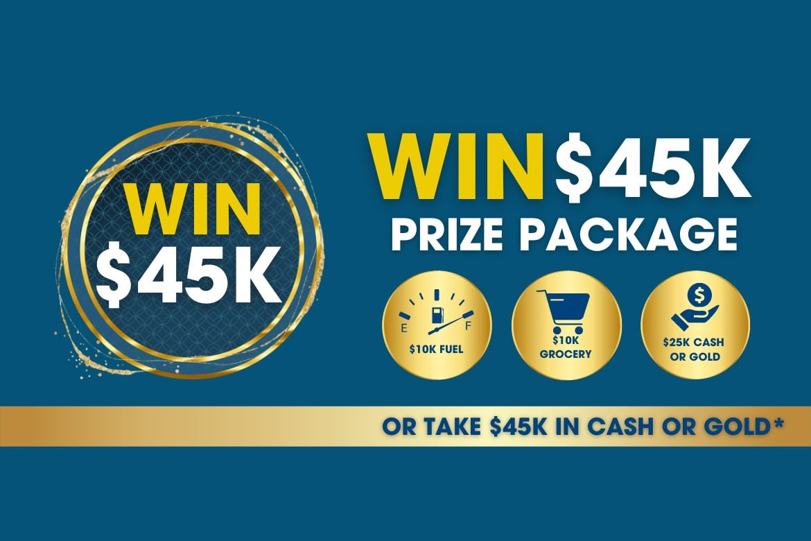 WIN a $45K life changing prize package