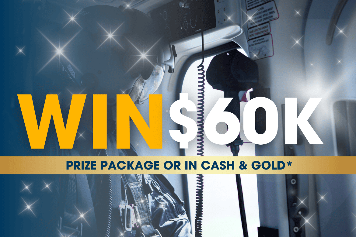 WIN a $60K life changing prize package!
