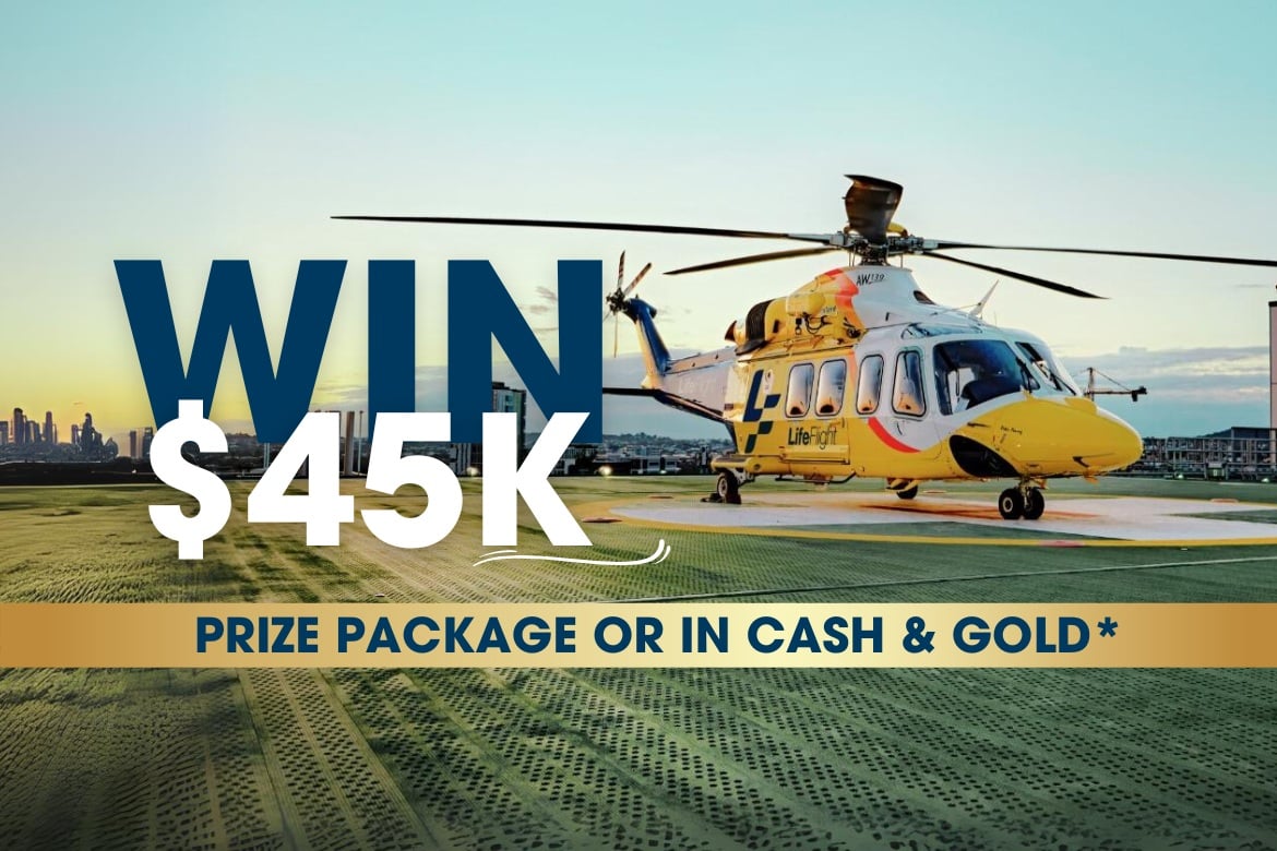 WIN a $45K life changing prize package!