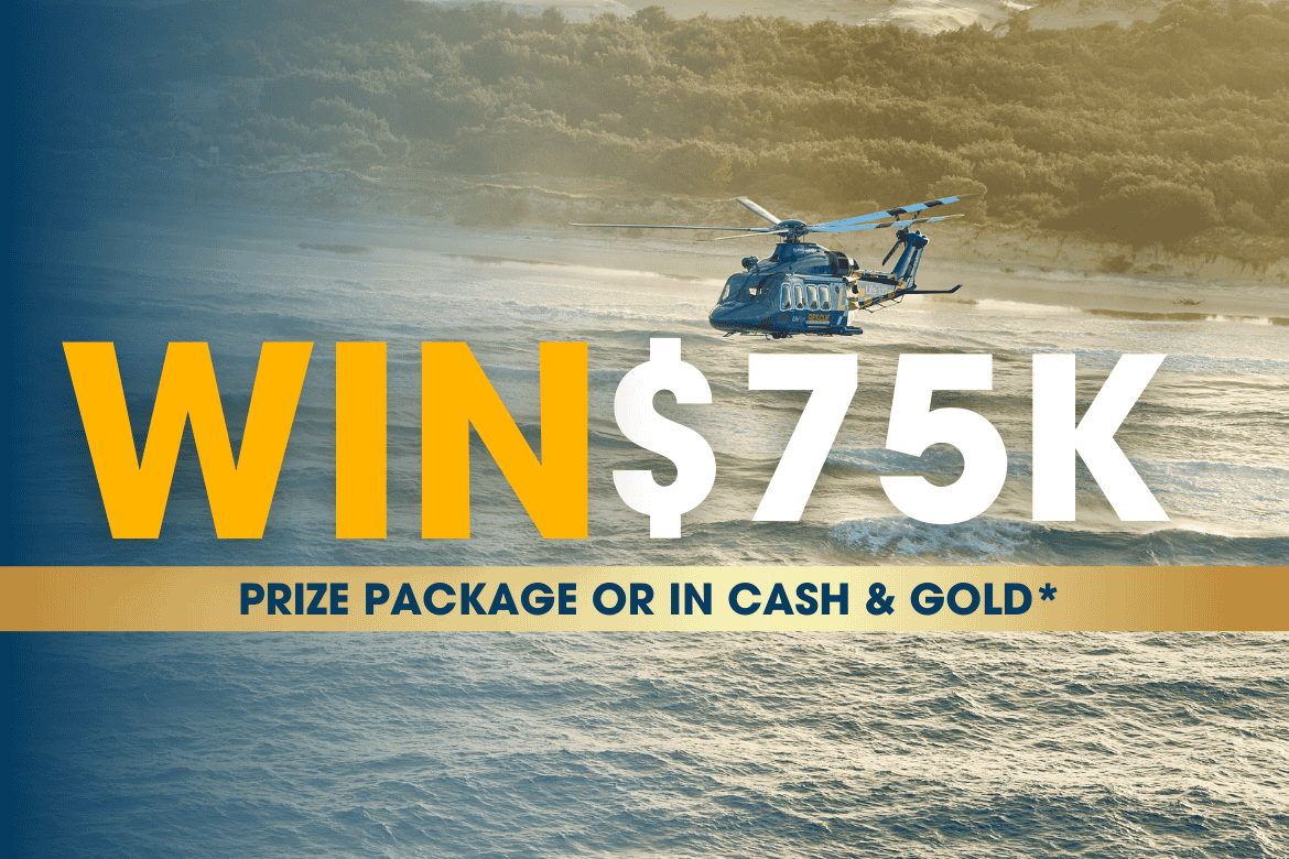 Win a $75,000 life changing prize package!