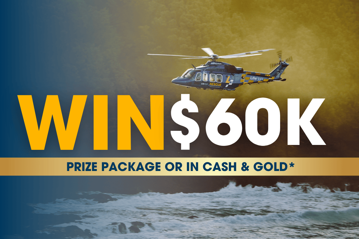WIN a $60K life changing prize package!