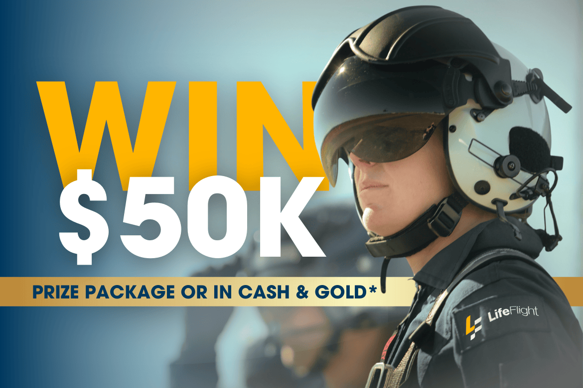 WIN a $50K life changing prize package!
